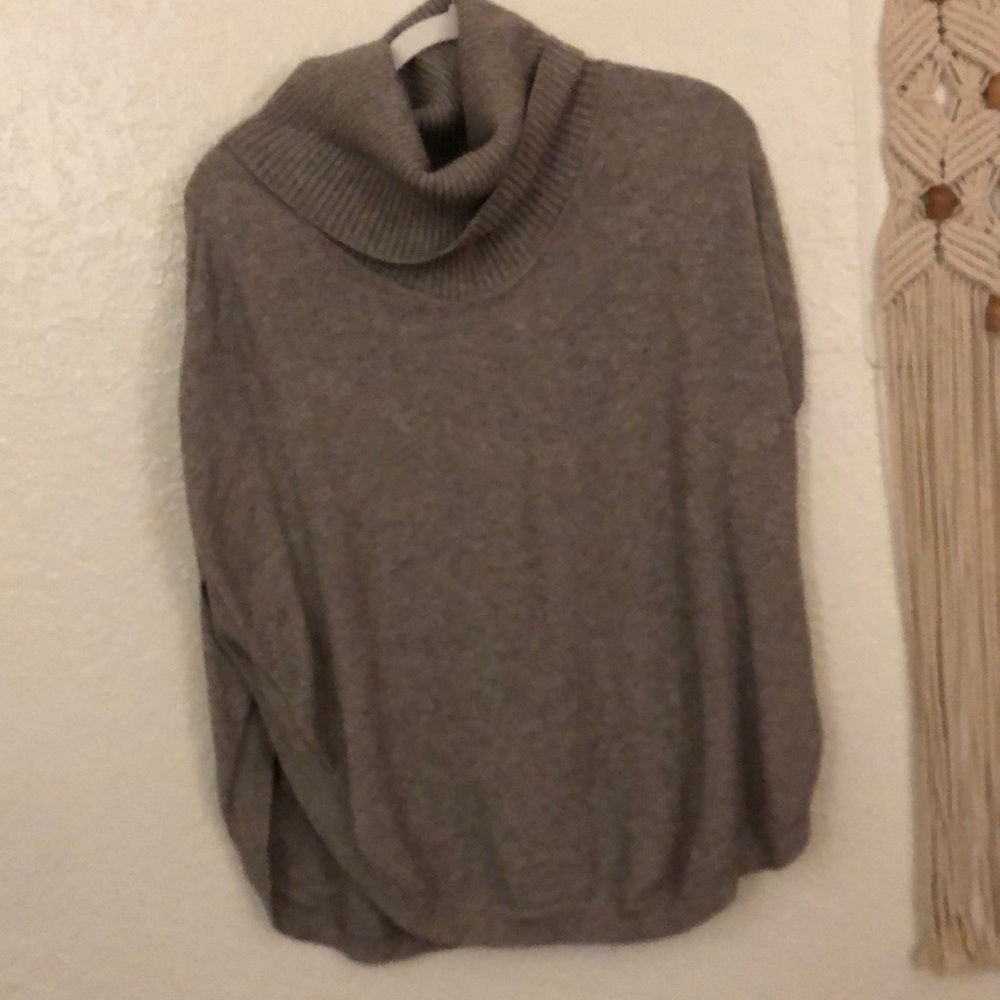 Cow neck sweater